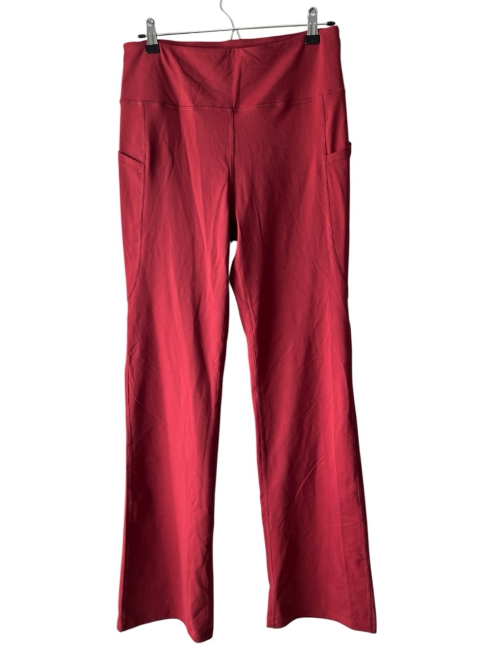 Gradual Yoga Pants Women’s XL Red High Waisted Flare Leggings Workout Pants NWT